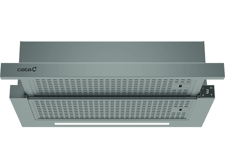 Cata TFH 6430 X, Telescópica, 4 Niveles de Potencia, 391.5 m³/h, 59.8 cm, LED, Inox