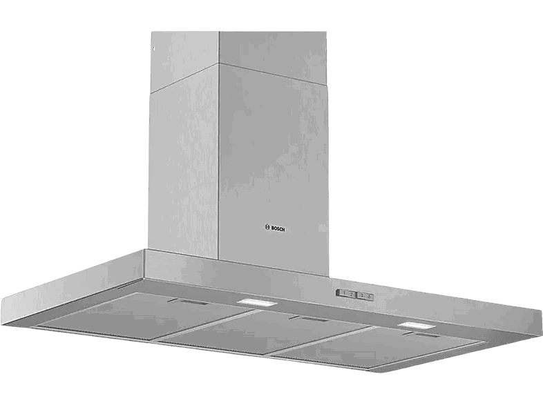 Bosch DWB96BC50, Decorativa, 590 m3/h, 3 velocidades, 90 cm, Inox