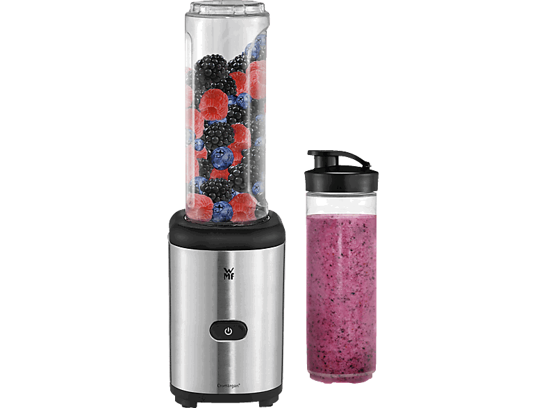 WMF KULT X MIX & GO Potencia 300W, Capacidad 600ml, Acabado Cromargan, Apta para