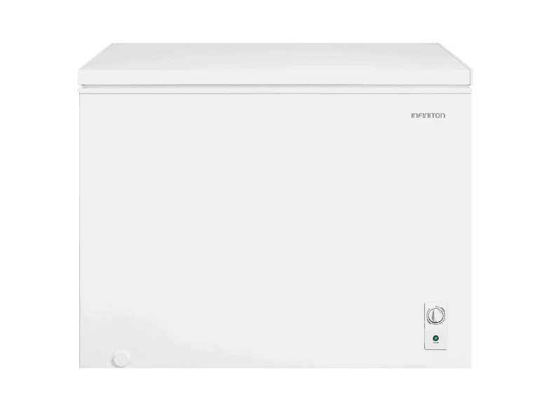 Infiniton CH-30H85BEH, 293 l, 84.4 cm Alto, Compresor Silent design, Tecnología Dual System, Control Mecánico, Blanco