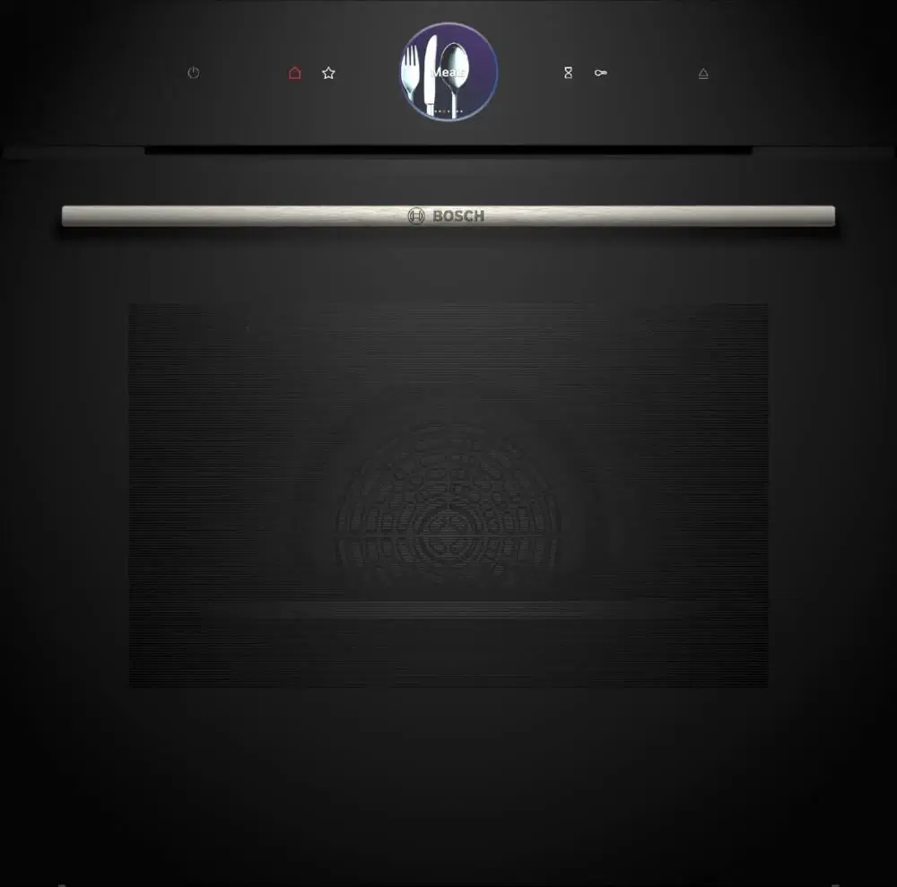 Bosch HSG7361B1, Multifunción, Hidrolítica, 71 l, Steam Plus, Pantalla táctil TFT 59.4 cm, Negro