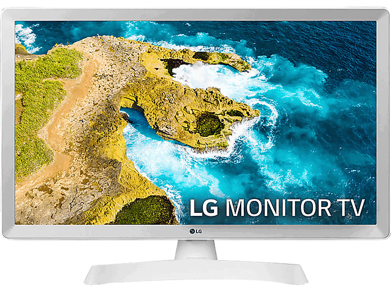 LG 24TQ510S-WZ, HD, Wide Viewing Angle, Smart TV, DVB-T2 (H.265), Blanco