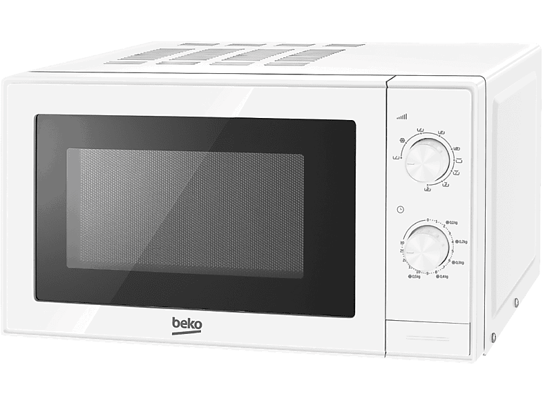 Beko MGC 20100 W, 700 5 niveles de potencia microondas, 4 Niveles Grill, 20 l, Blanco