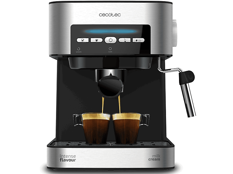 Cecotec Power Espresso 20 Matic, bares, para y Cappuccino, Modo Auto