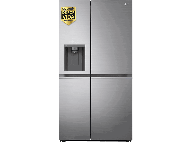 LG GSLV71PZTD, No Frost, 179 cm, 635 l, DoorCooling+™, ThinQ™, Inox antihuellas