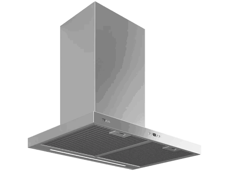 Teka DSH 786, 3+1 velocidades, 586 m³/h, 70 cm, Temporizador, Inox