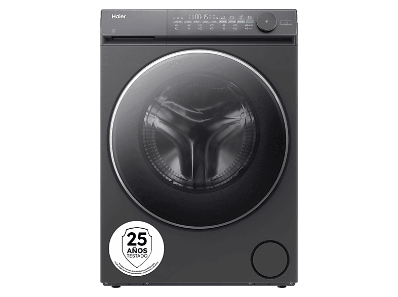 Haier HWD90BP14367GTUS, 9 kg/5 kg, Inverter, 1400rpm, Flexy Time, Ciclo Allergy Care, Ropa de bebé, Inox