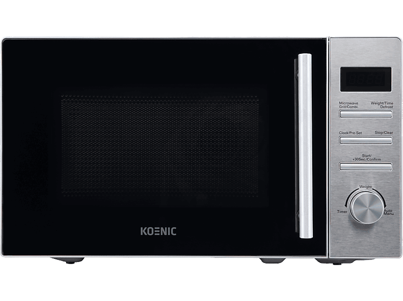 KOENIC KMWG 2024 IN, 800 W, 5 Potencias, 8 Programas Automáticos, 20l, Acero inoxidable