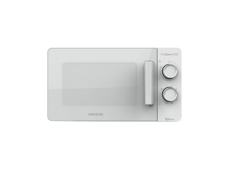 Cecotec Proclean 3120, 700 W, 6 niveles, Descongelación, 20 l, Blanco