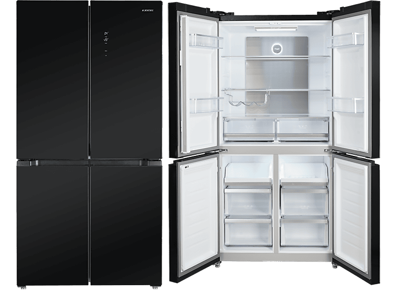 Jocel JSBS4P967169, No Frost, 183 cm, 490 l, 4 Estrellas, Negro