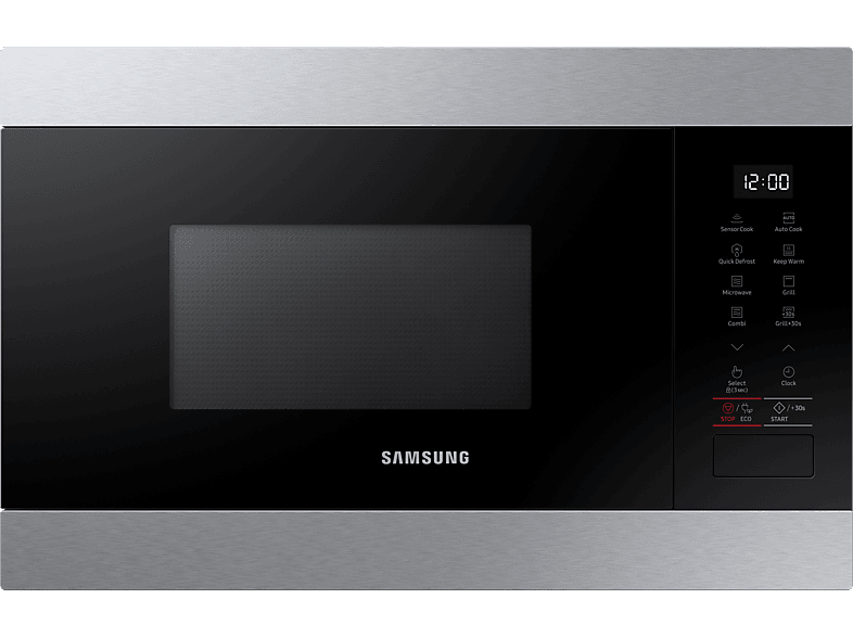 Samsung MG22M8274CT/E1, 850W, 6 niveles, Grill, 22l, Inox