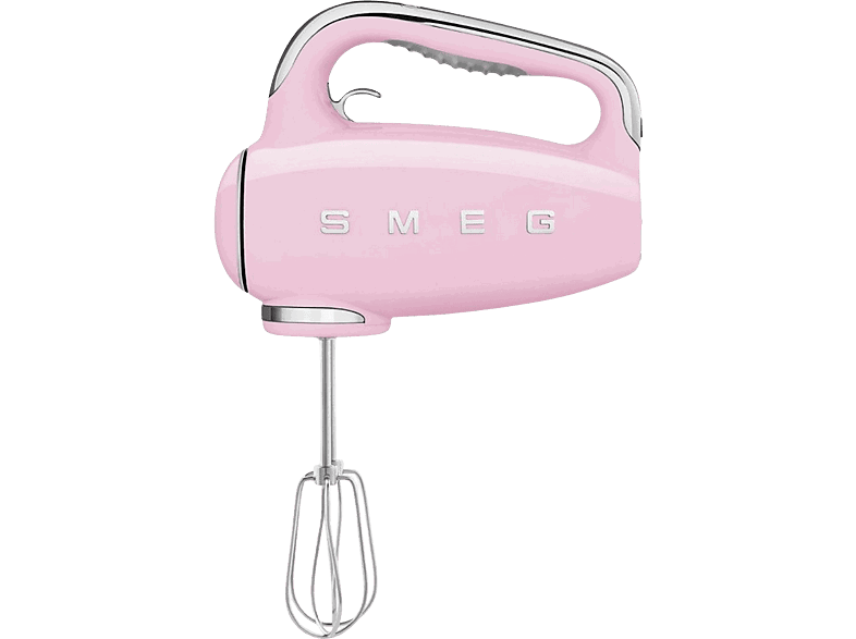 Smeg HMF01PKEU 50' Style, Eléctrica, 250 W, 9 Velocidades, Función turbo, LED, Rosa