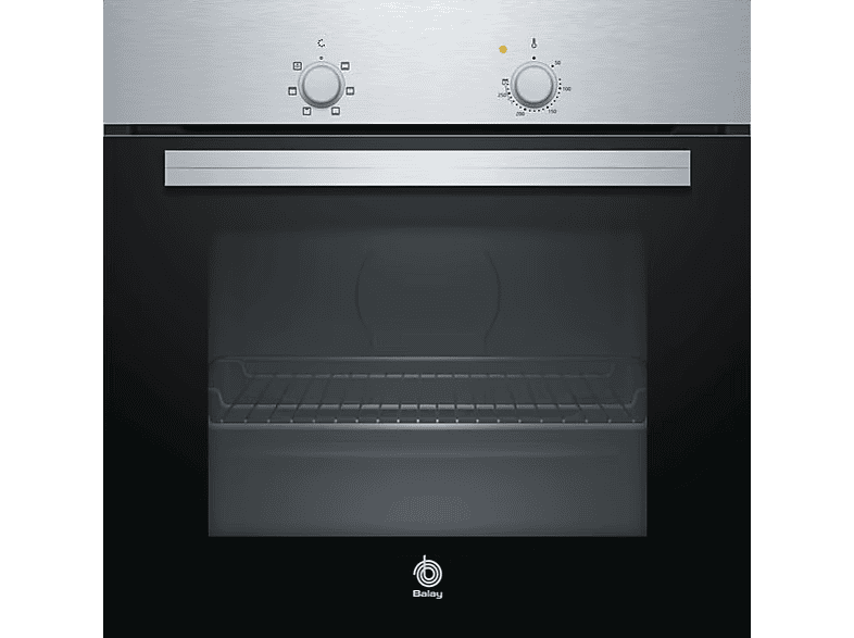 Balay 3HB1000X0, 60 cm, 71 L, 5 funciones, Puerta abatible, A, Inox