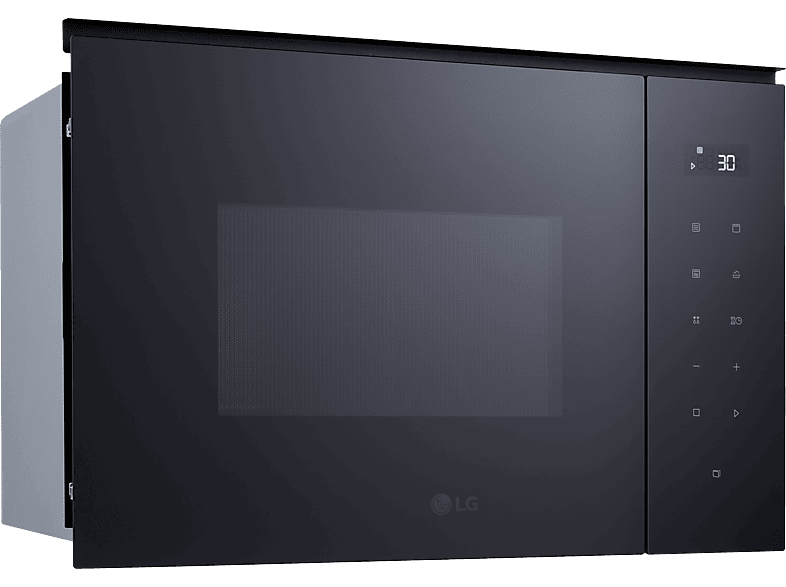 LG MGBZ2593F, 900W, 8 niveles, 25 l, Cristal Negro