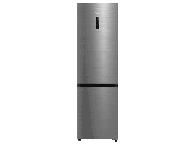 Midea MDRB521MIC46A, No Frost, 201 cm Altura, 378L, Control Táctil, Inox