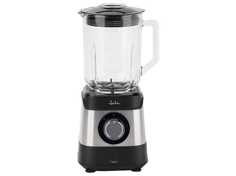 Jata JEBT3855, 1500W, 1.8l, 2 Velocidades + Pulse, Pica Hielo, Acero inoxidable