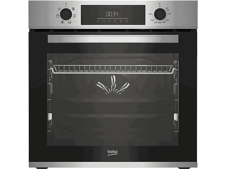 Beko BBIE123001XD, Multifunción, Hidrólisis, 72 l, 59.4 cm, Inox