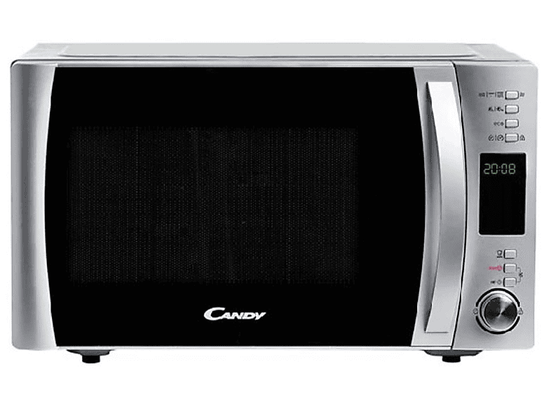 Microondas con horno- Candy COOKinAPP CMXC 30DCS, 900W, Grill, Convección, 5 niveles, 30l, Plato giratorio 31.5cm, Inox