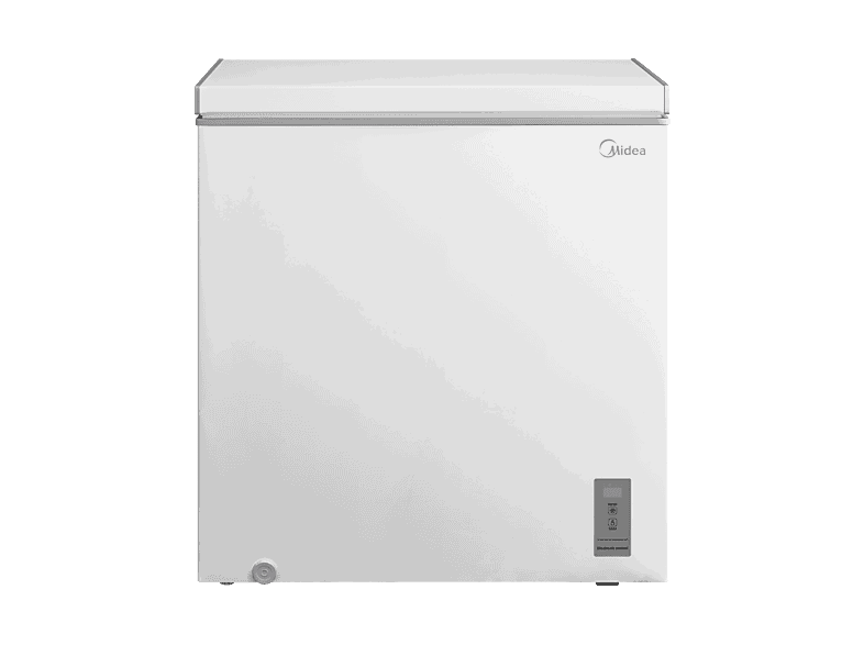 Midea MDRC284FZE01, 198L, 85 cm Altura, Inverter, Temperatura Regulable, Fast Freezing, Blanco