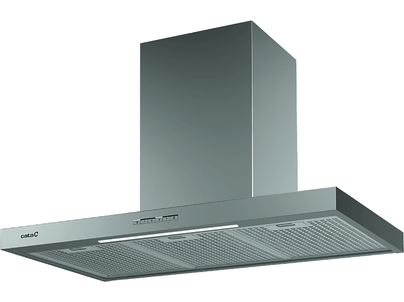 Cata SYGMA 9010 X, 4 Niveles, 803 m³/h, 90 cm, 280W, Tira de luz LED, Inox