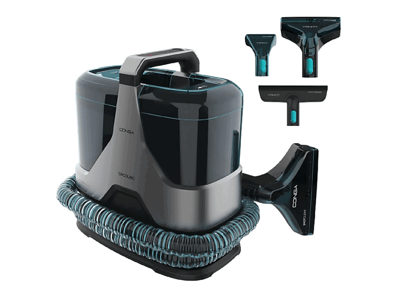 Cecotec Conga 6000 Carpet&Spot Clean XXL Advance, 600 W, 15 kPa, Gris/Negro