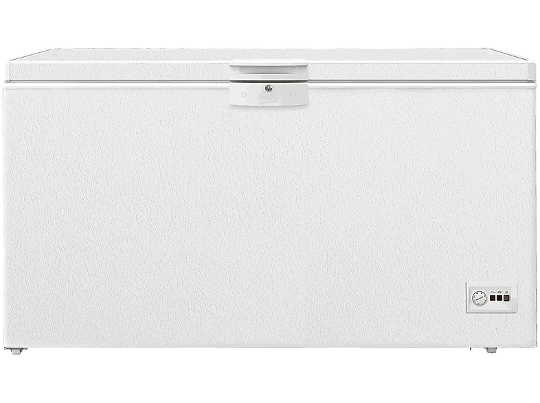 Beko HSM46740, 451l, 155.5 cm Ancho, Cíclico, 4 Estrellas, Iluminación LED, 3 Cestos, Blanco