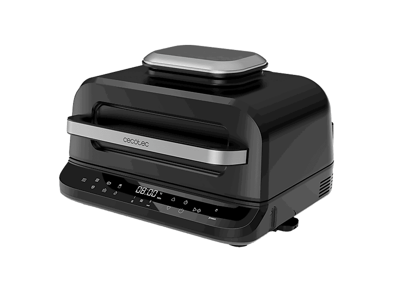 Cecotec Cecofry FireDome 6000, 2400 W, 6 modos cocción, 4 niveles grill, Termostato regulable, Capacidad 6L, Black