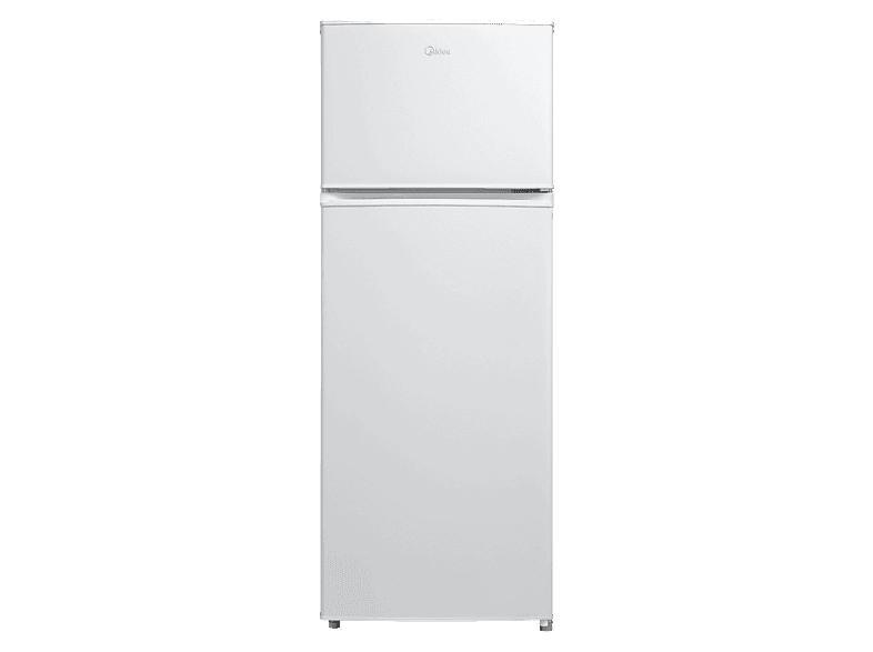 Midea MDRT294FGE01, Cíclico, 143 cm Alto, 204 l, Control Mecánico, DC Inverter, Blanco