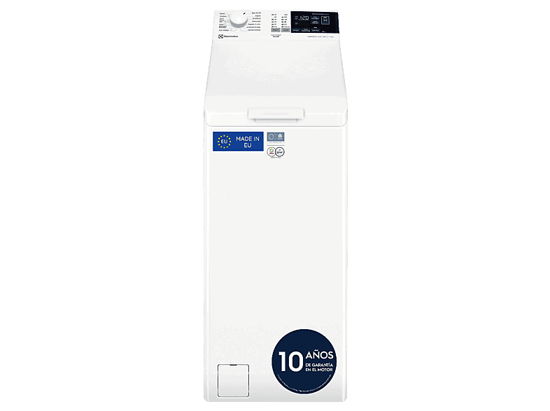 ELECTROLUX EN6T4722NF, 7 kg, 1200 rpm, 14 programas, SensiCare, Blanco