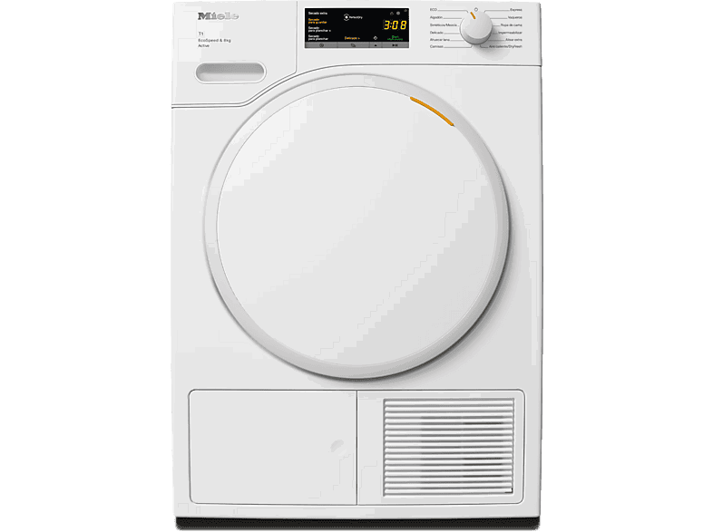 Miele TWA520WP 8kg Active, 8 kg, 12 Programas, EcoDry, FraganceDos, Blanco loto