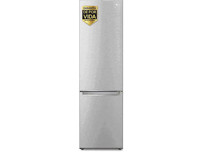 LG GBB92MBB3P, No Frost, 203 cm, 384 l, DoorCooling+™, FRESHBalancer™, Acero texturizado antihuellas