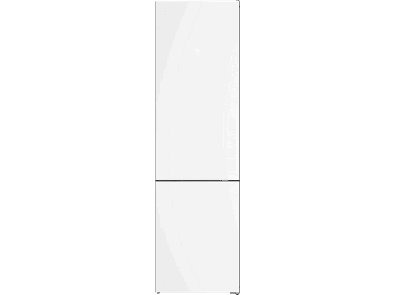 Balay 3KFD855BI, Total No Frost, 203 cm, 363 l, Cristal blanco, Acero inoxidable