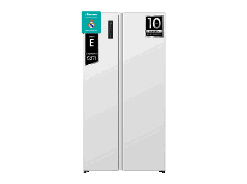 Hisense RS3P538NEWE, No Frost, 178.6 cm, Kitchen Fit, Inverter, 527 l, Blanco