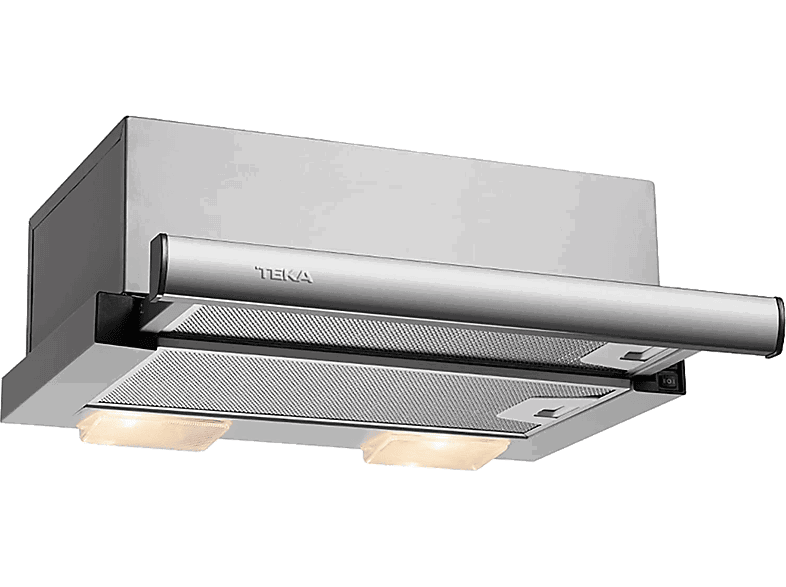 Teka TL1 52, 2 Velocidades, 332 m3/h, Telescópica, Doble turbina, 50 cm, Plata