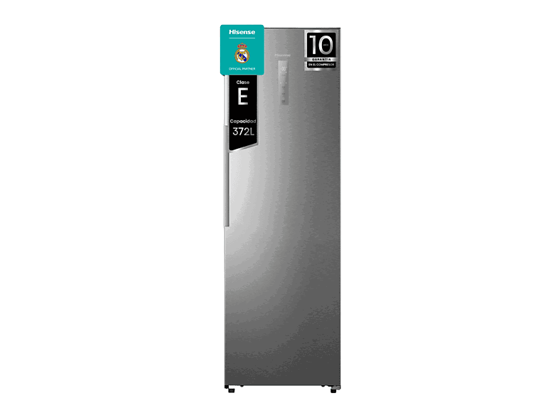 Hisense RL3K370SAIE, No Frost, 185.6 cm, 372 l, Kitchen Fit, Wi Fi, Inox