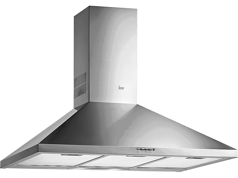 Teka DBB 90, 3 Velocidades, 380m³/h, 90 cm, Inox