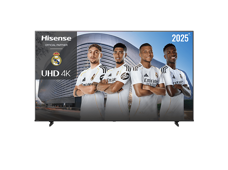 Hisense 85A6Q, UHD 4K, Quad Core/MT9603, IA 4K Upscaler, Modo Juego Plus, Control por voz, Negro