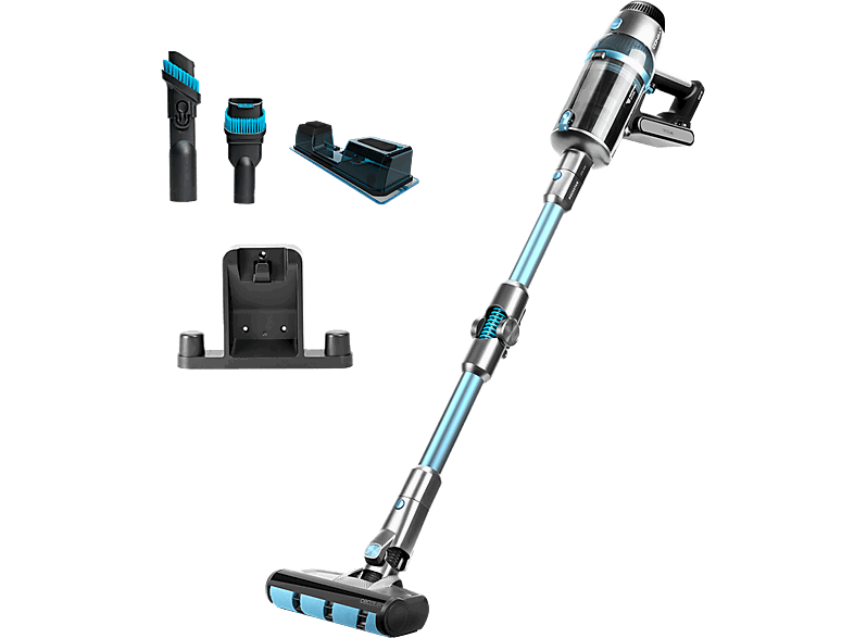 Cecotec Conga Rockstar 1700 Titanium ErgoWet, 680 W, 75 min, Negro