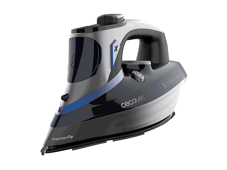 Cecotec IronHero 3200 Smart Absolute, W, 270 g/min, Suela anodizada ultradeslizante Turbo Anodized Pro, Negro