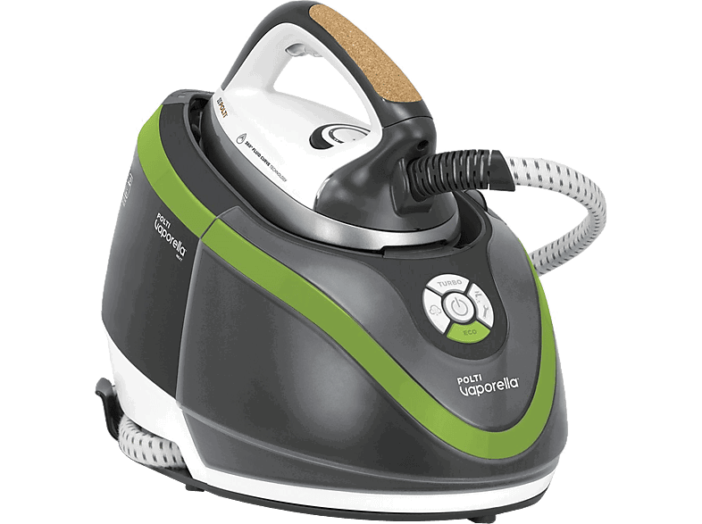 Polti Vaporella Next VN18.40, 2200 W, 430 g/min, 6.7 bar, Suela Aluminio, Gris y Verde