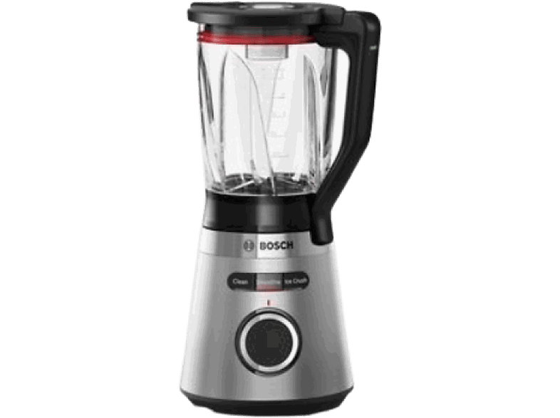 Bosch MMB6382M, 1200 W, 1.5 l, 30.000 rpm, Jarra cristal, Inox