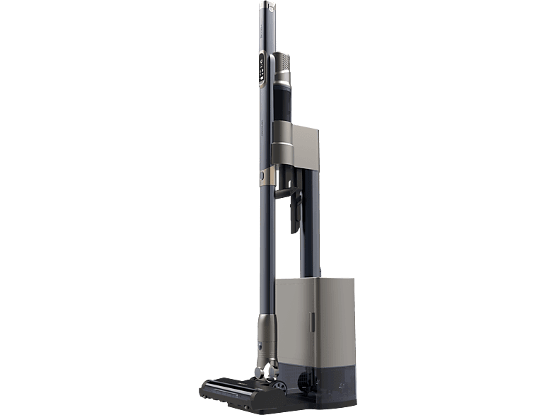 Cecotec Scoba 2100 Station, 210 W, Autonomía 40 min, 20 kPa, Motor Digital Brushless, Cepillo Jalisco, Accesorio 2 en 1, Grey