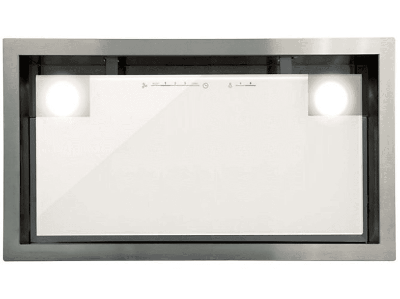 Cata 02130207 GC Dual A WH 45, 3 Velocidades + turbo, 820 m³/h, 65 dB, 49 cm, Inox