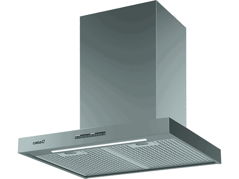 Cata SYGMA 6010 X, 4 Niveles, 802 m³/h, 60 cm, 280W, Tira de luz LED, Inox
