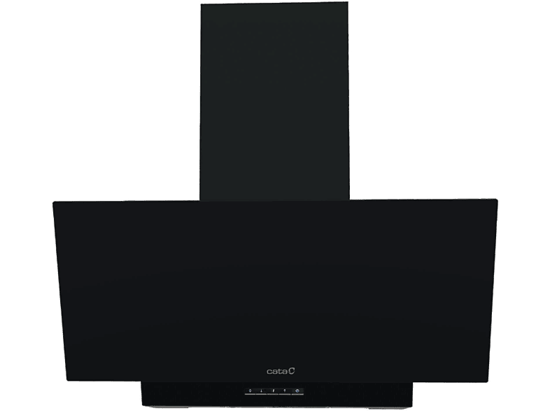 Cata THALASSA 900GBK, 4 Niveles Extracción, 811 m³/h, 90 cm Ancho, Negro