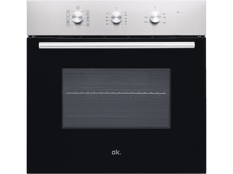 ok. OBO 311-1 A, Convencional, Esmalte fácil de limpiar, 70 l , 63 cm, 9 programas + ECO, Inox