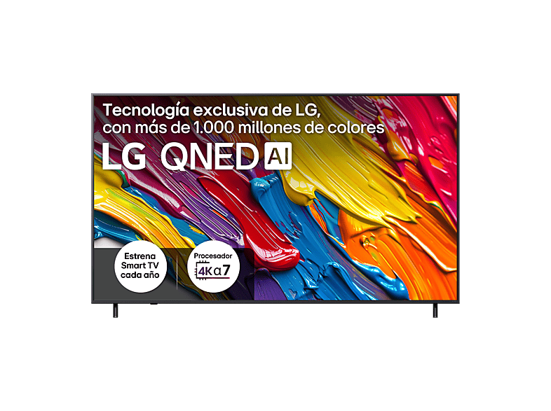LG 86QNED82A6B, UHD 4K, Procesador Inteligente α7 AI Processor 4K Gen8, Smart TV, DVB-T2 (H.265), Ashed Blue