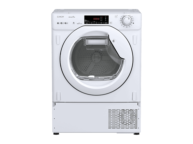 Candy BCTD H7A2TE-S, 7 kg, 15 programas, Smart check-up, Wi-Fi, Sin panelar