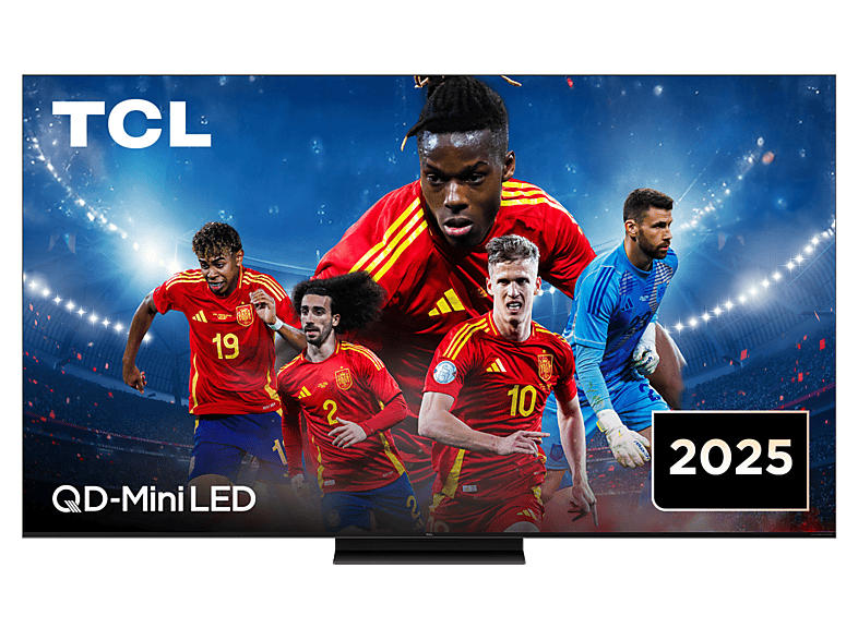 TCL 75C7K, UHD 4K, AiPQ Pro, Smart TV, DVB-T2 (H.265), Negro