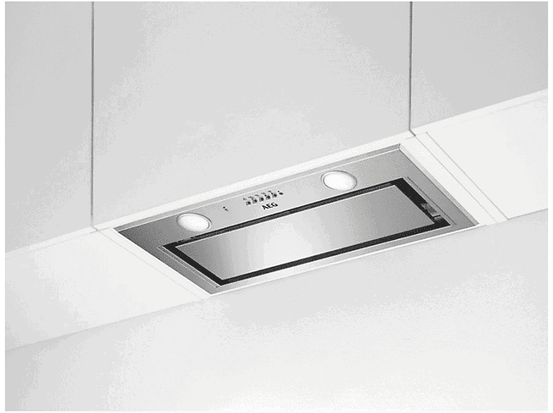 AEG DGE5661HM, 3 Velocidades, 580 m³/h, Filtros lavables, 54 cm, Inox